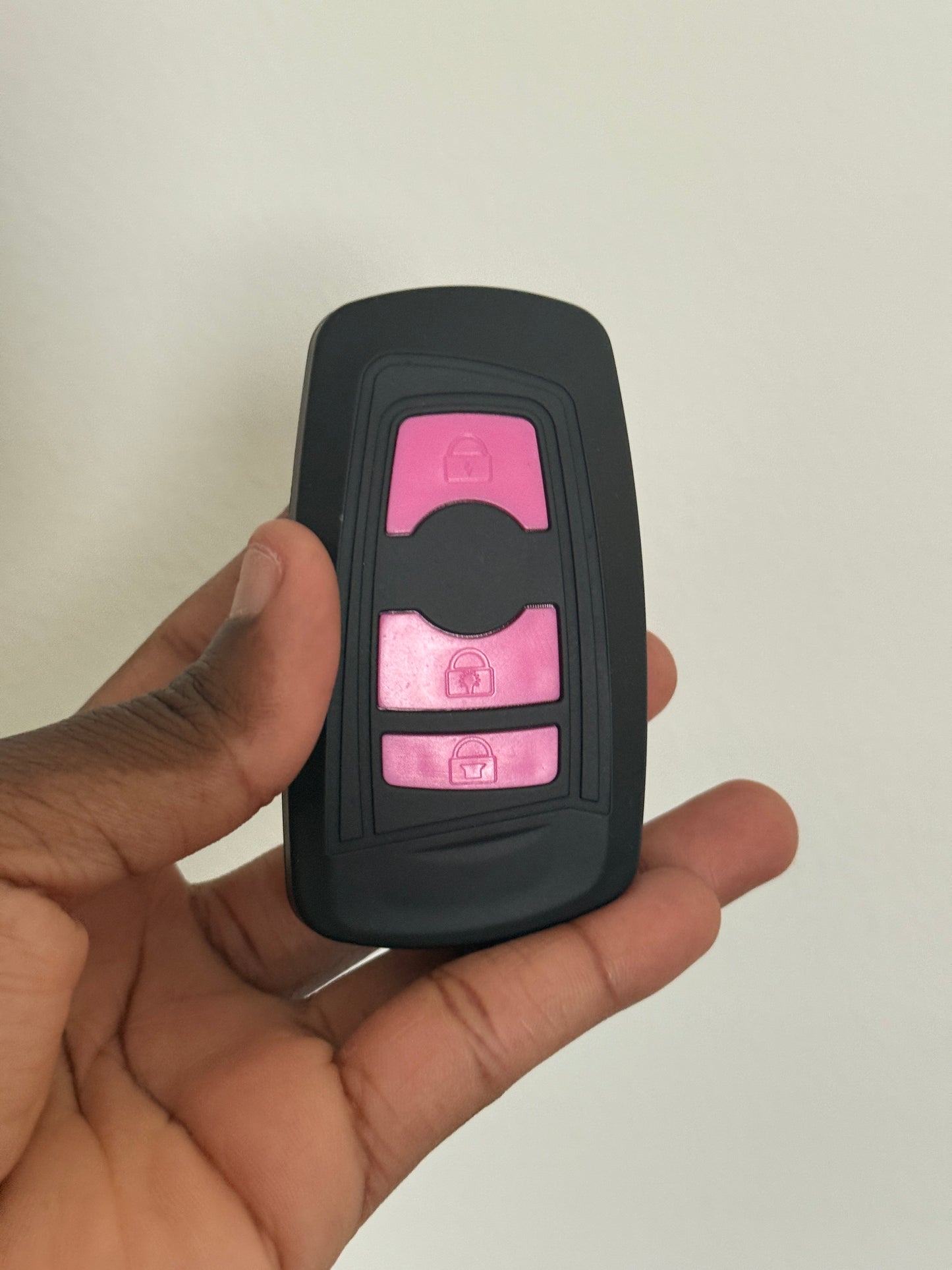 Luxury Key Fob Safety Device with Alarm, Flashlight & Rechargeable Power