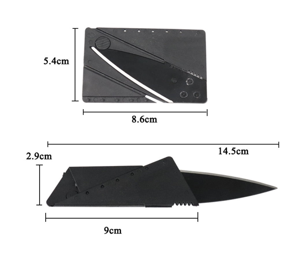 ATM Card Carry Tool – Slim Wallet-Size Everyday Accessory