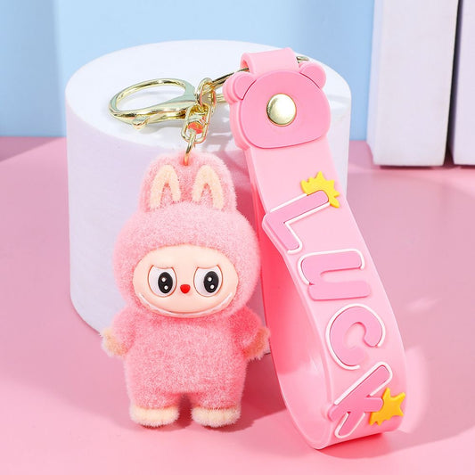 Labubu Plush Keychain