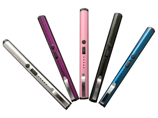 FlashPoint Signature Stunner – Rechargeable Penlight with LED Flashlight | Sleek & Discreet Safety Tool