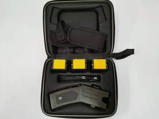 EliteStrike Defender – 800K Volt Police-Style Rechargeable with Cartridges & Case