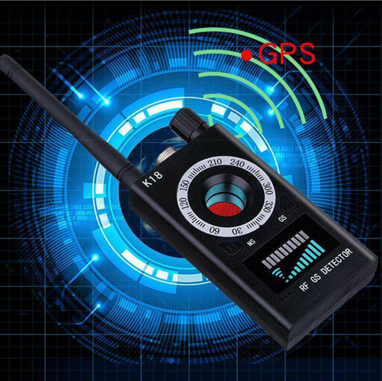 K18 Privacy Protection Detector – RF & Signal Scan Device