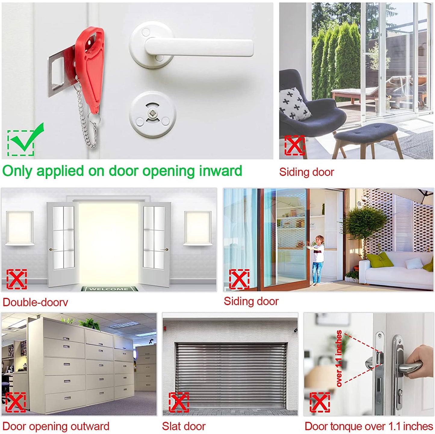 Portable Door Lock – Secure Anywhere, Anytime