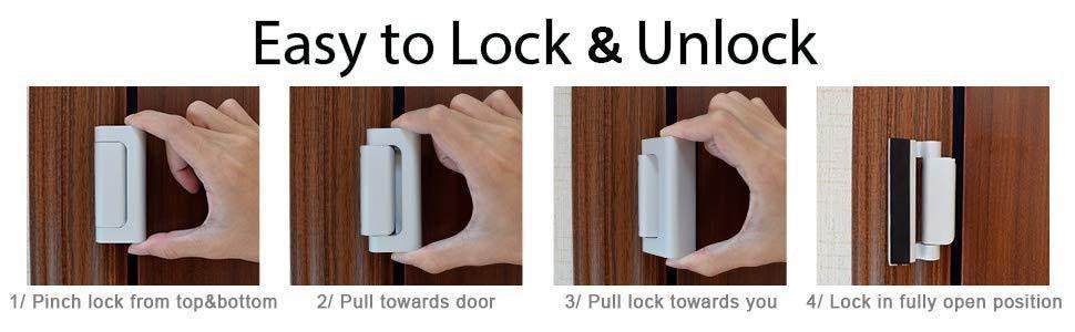 Home Door Lock (Add-On Privacy Lock for Hotels & Home)