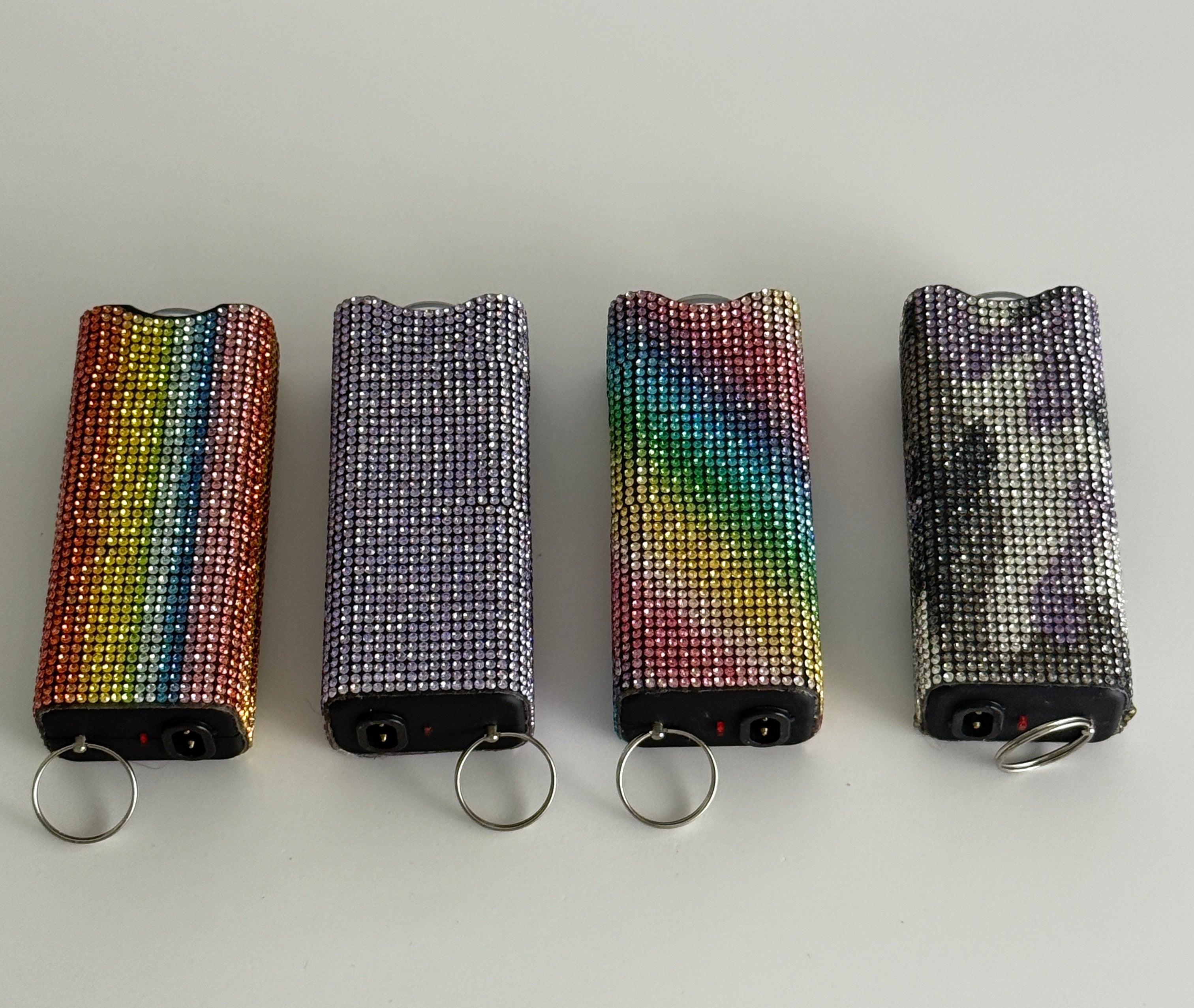 Rhinestone Lighter Keychain